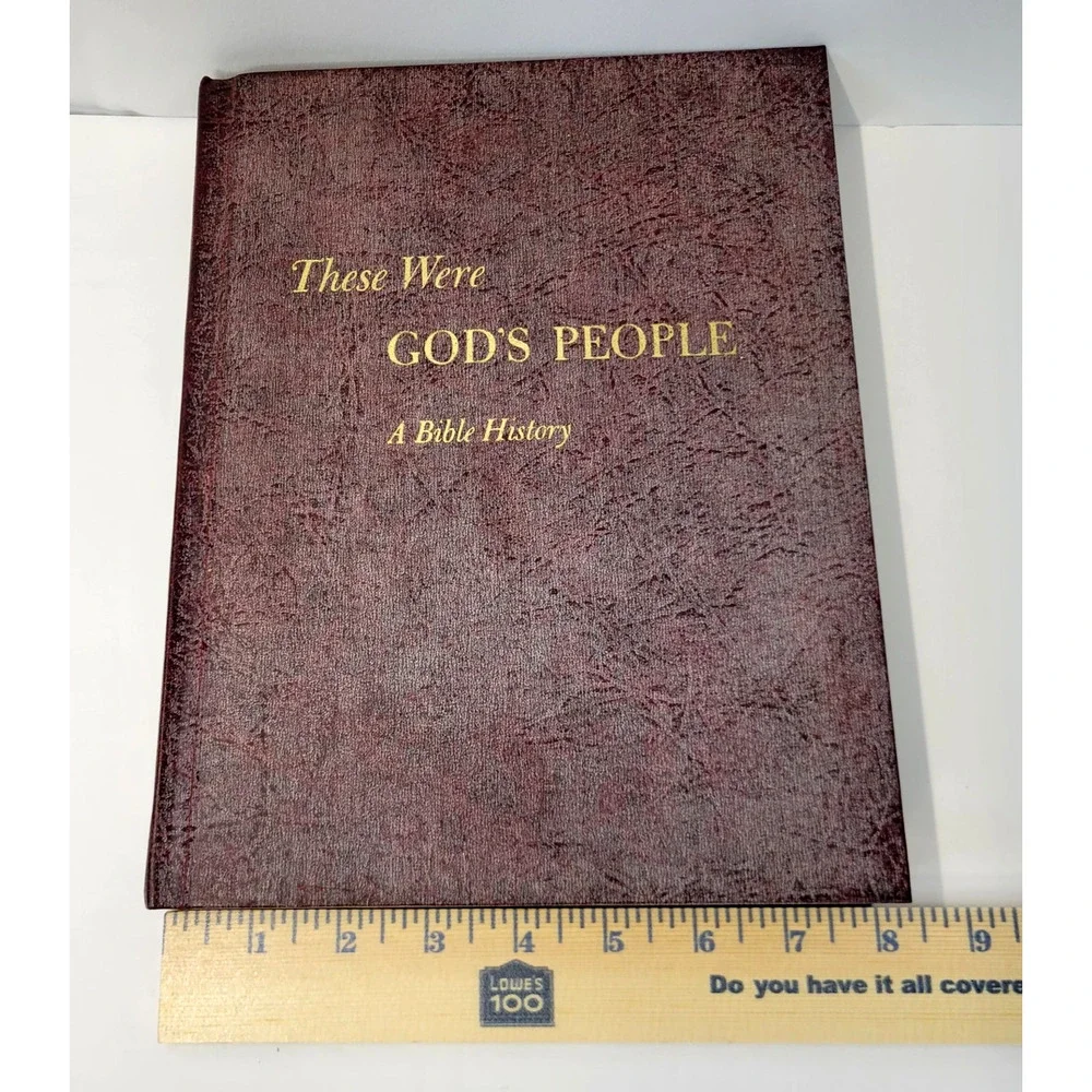 Vintage 1966 These Were God's People William C Martin Bible History Hardcover‎